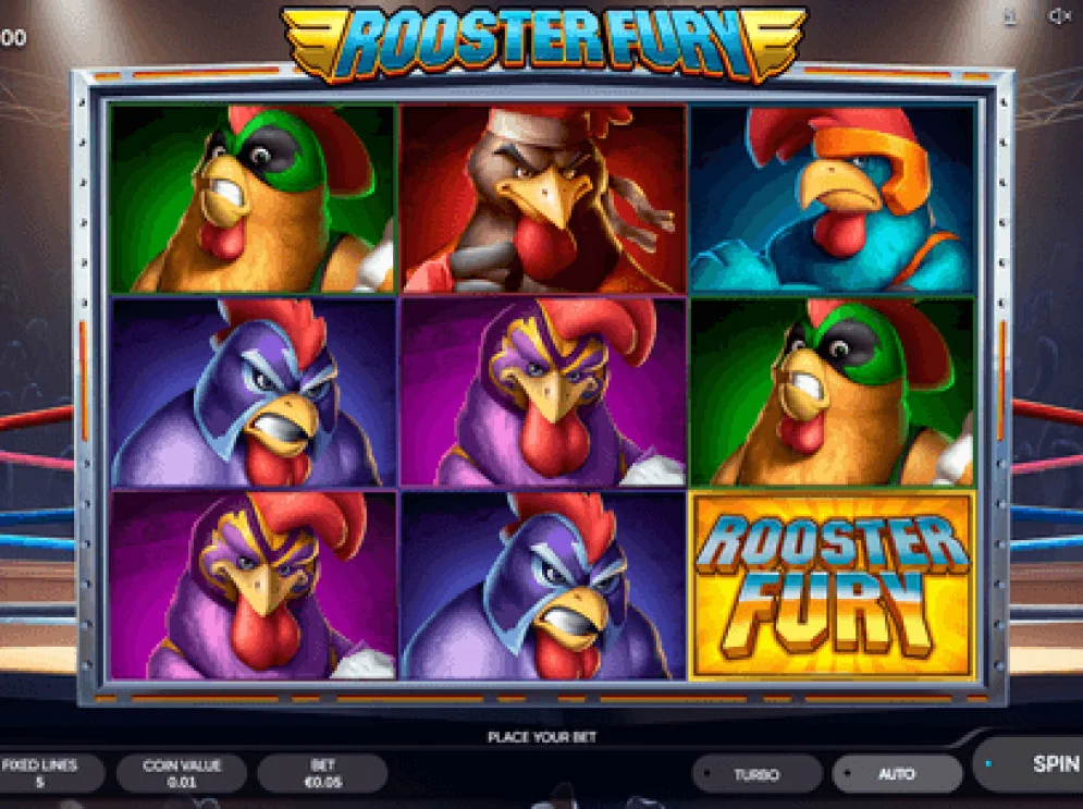 rooster fury slot 